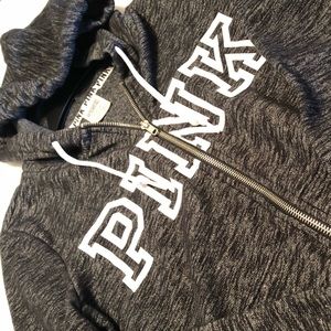 VS PINK zipper hoodie (Sm)